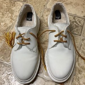Dr. Martens 1461 Mono Fl white Oxford shoes